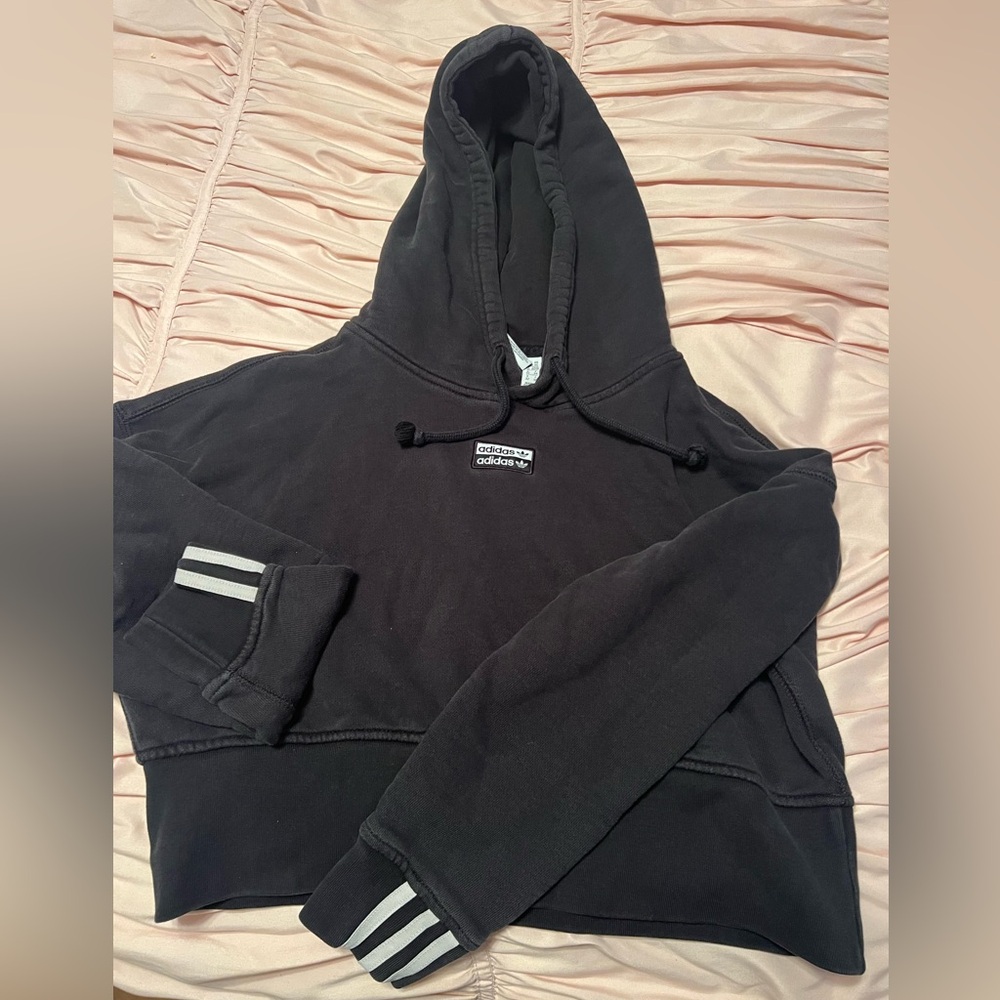 Adidas sweatshirt with hood
